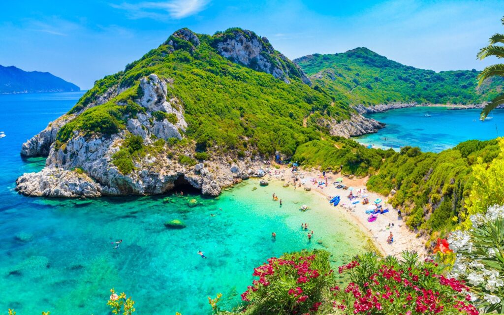 View of Corfu, Greek Island